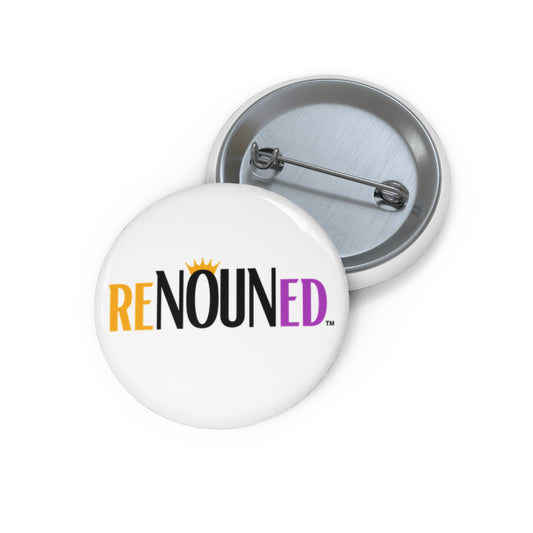 reNOUNed Custom Pin Buttons